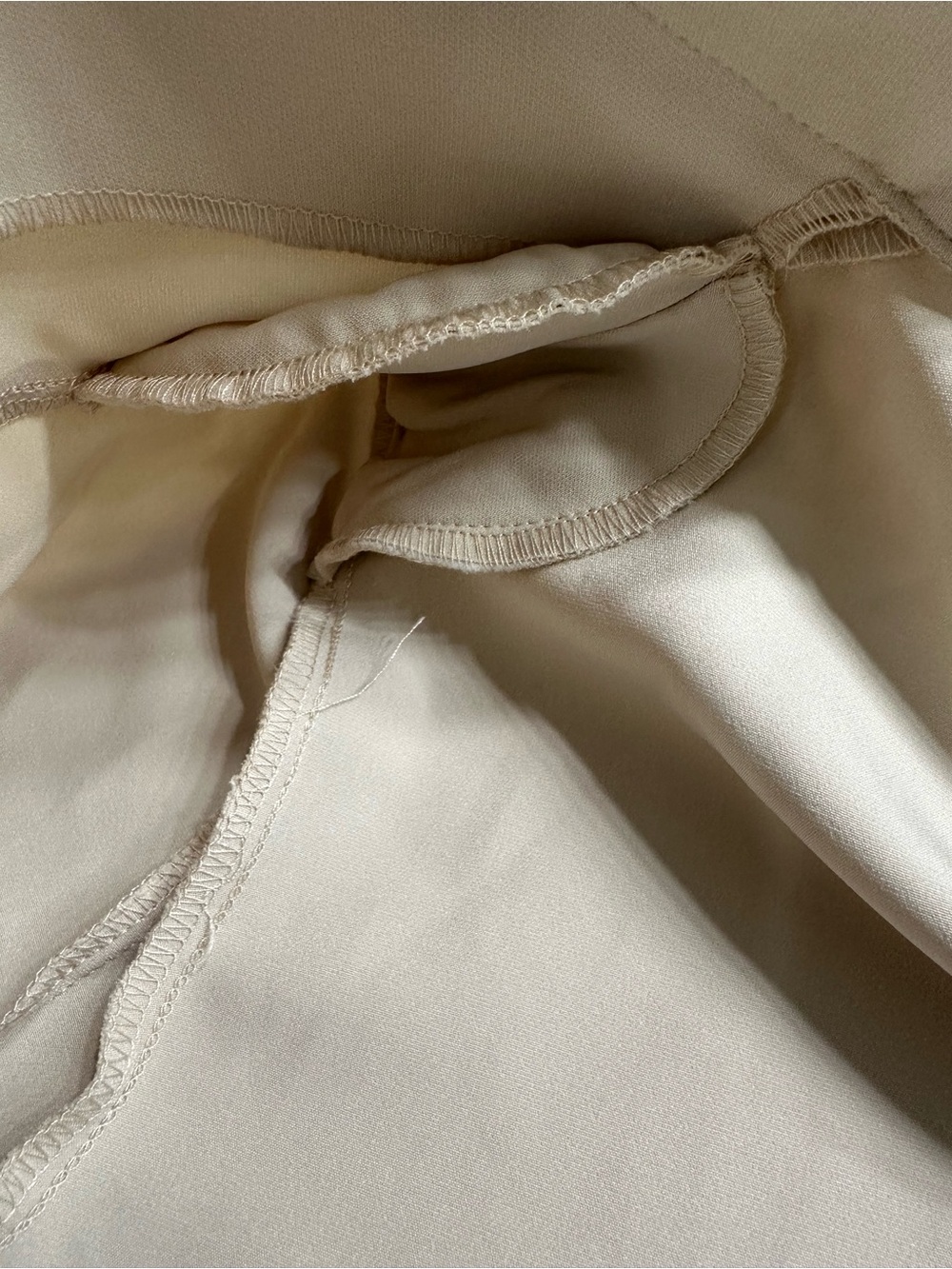 Women's Tailored Open-Front Blazer Jacket - Beige - Picture 6 of 7